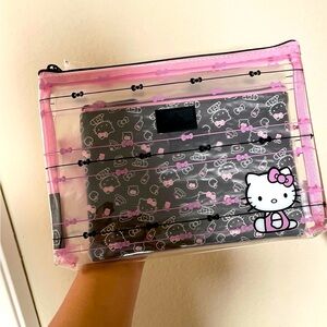 IMPRESSIONS VANITY Hello Kitty Slim 2pcs Makeup Pouch Set